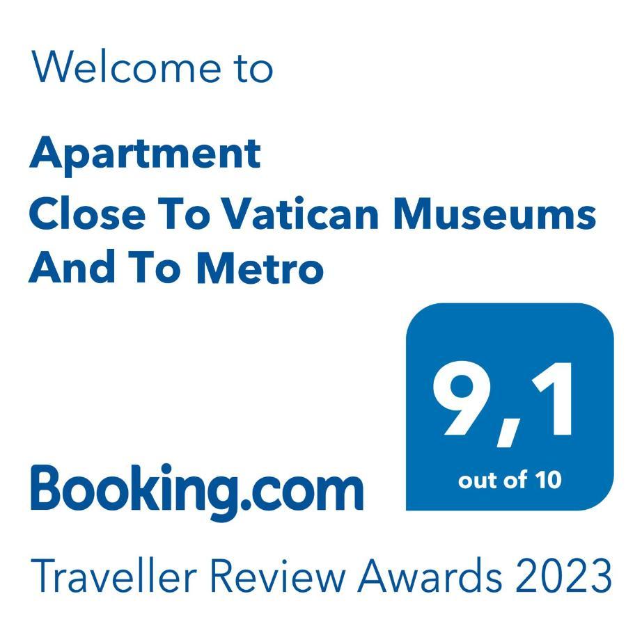 Apartment Close To Vatican Museums And To Metro Róma Kültér fotó